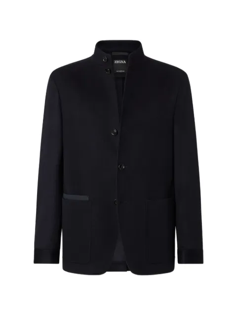 Zegna navy-blue oasi-cashmere Il Conte jacket Blue S69081A41VHKQ0