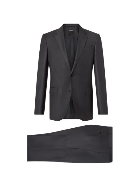 Zegna dark grey Trofeo Selection wool suit Grey 422622A42112L5
