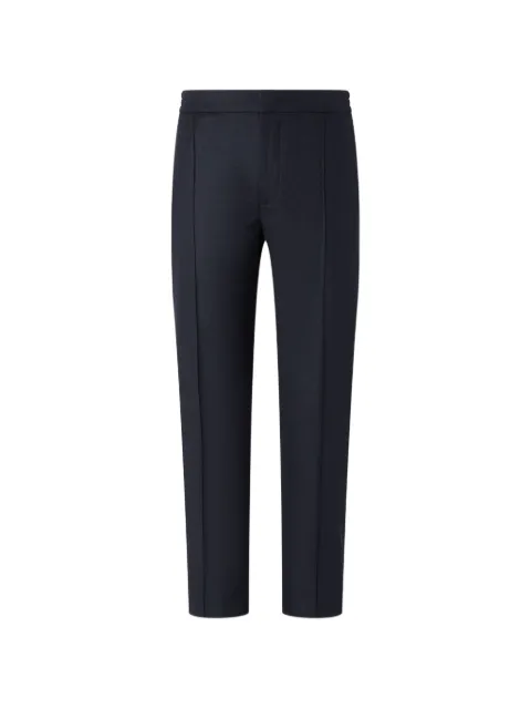 Zegna navy blue wool silk and cashmere pants Blue UII20A4TT46F