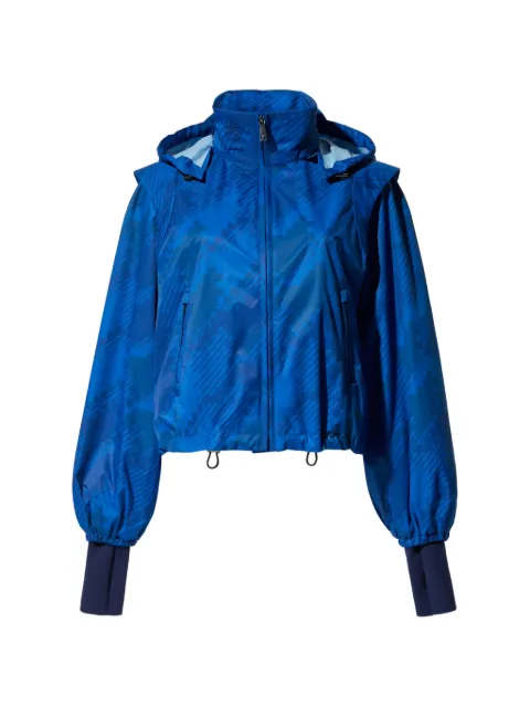 Perfect Moment houndstooth blouson jacket Blue W3001359
