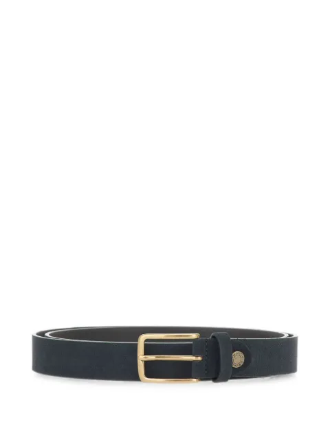 GIANNI CHIARINI calf suede belt Blue CNK00954CMNAVY