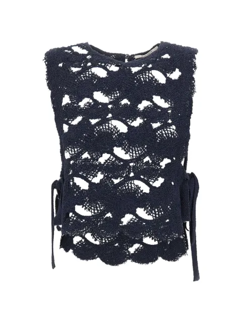Kangra Cornely-embroidered top Blue 192020138