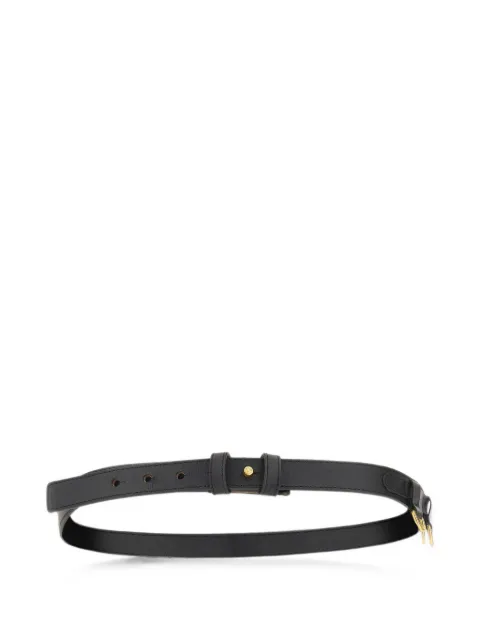 GIANNI CHIARINI leather charm-detail belt Black CNK00966NANERO