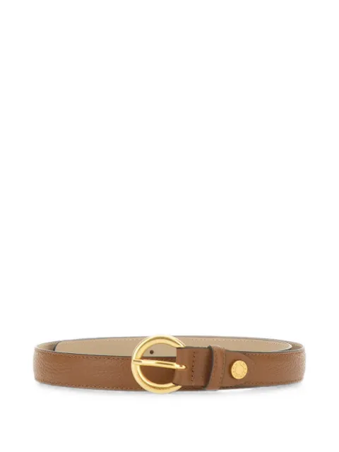 GIANNI CHIARINI hammered-leather belt Brown CNK00957GRNNOCE