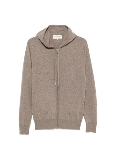 BOMPARD zip-up hoodie Neutrals MO1082
