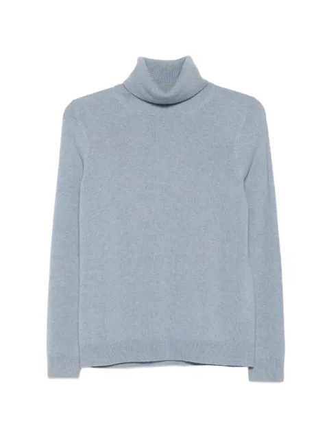 BOMPARD roll-neck cashmere sweater Blue MO7