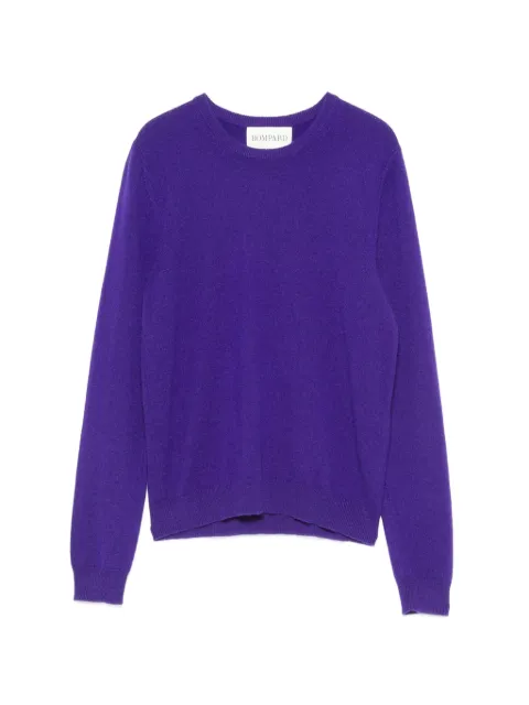 BOMPARD crew-neck cashmere sweater Purple MO3N