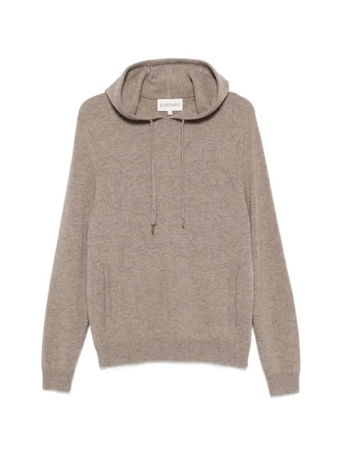 BOMPARD cashmere hoodie Brown MO3581