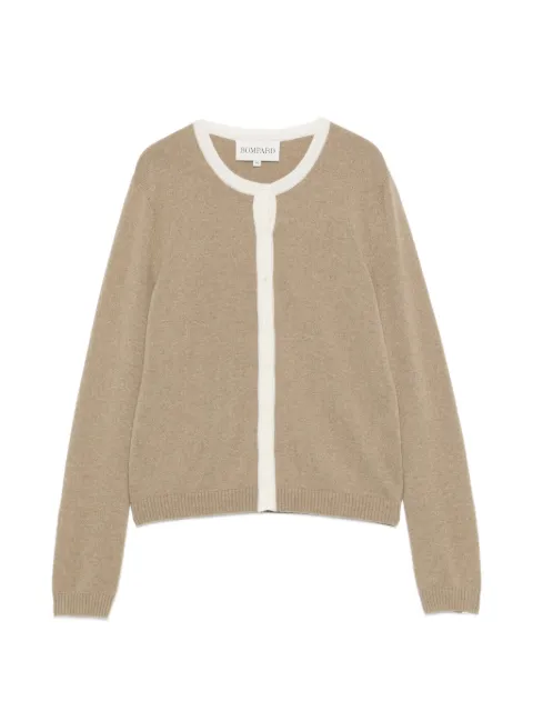 BOMPARD button-fastening cardigan Neutrals MO4009