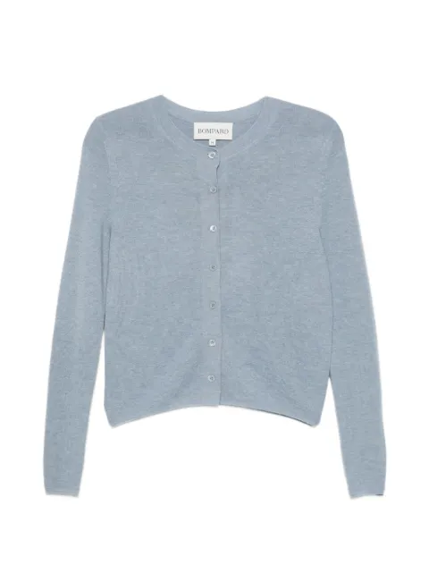 BOMPARD plain-knit cardigan Blue MO3462
