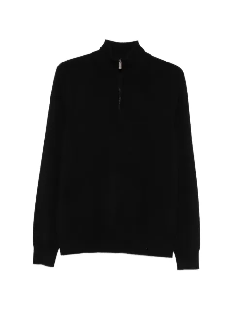BOMPARD half-zip sweater Black MO1372