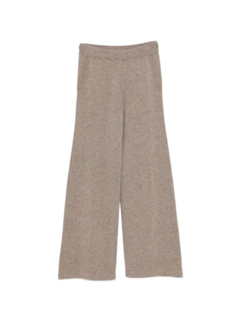 BOMPARD cashmere wide-leg palazzo pants Neutrals MO4272
