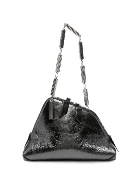 The Attico La Scala metallic-effect chain-link tote bag Grey 261WAH00065BLT070AA