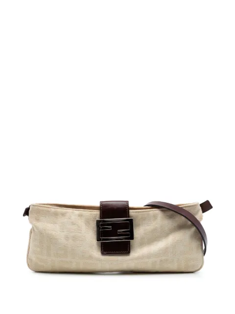 Fendi Pre-Owned 2000-2010 Zucca Canvas crossbody bag Neutrals KSESF253JVWPU61K