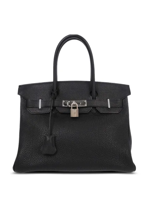 Hermès Pre-Owned 2005 Togo Birkin 30 tote bag Black 177750