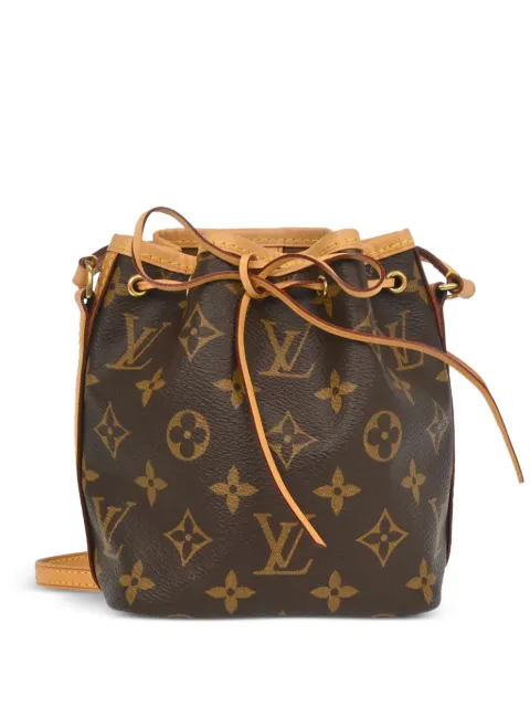 Louis Vuitton Pre-Owned 2015 Monogram Nano Noé shoulder bag Brown 187673