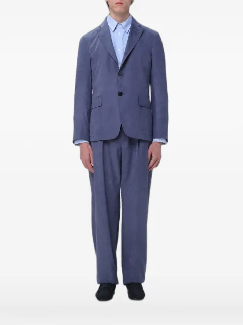 Emporio Armani single-breasted blazer Blue EM005609TE20601