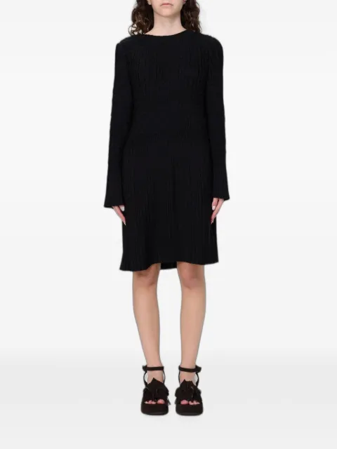 BOSS ribbed midi dress Black 50552949