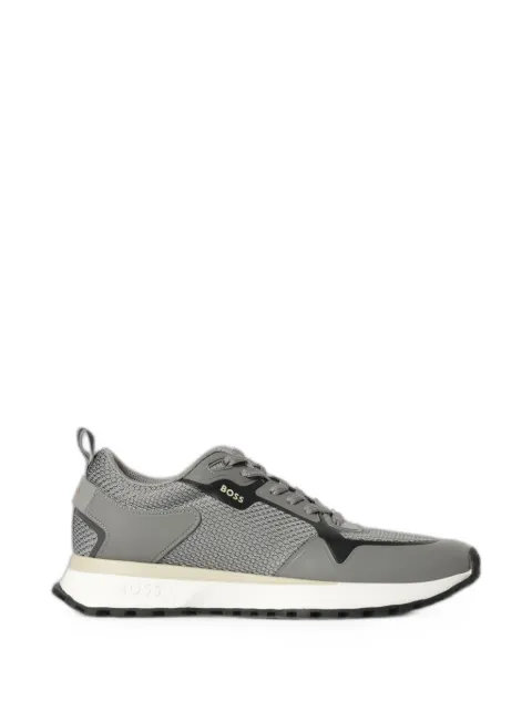BOSS mesh-panelled sneakers Grey 50513195