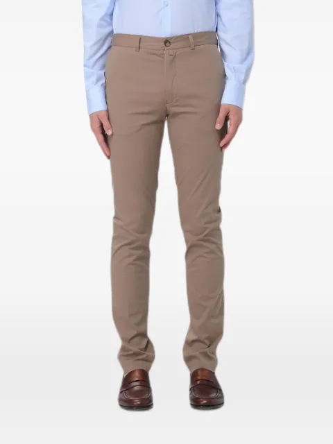 BROOKSFIELD slim-fit chino trousers Brown 205AD177
