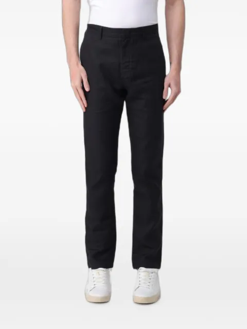 Colmar linen chino trousers Black 05926AZ