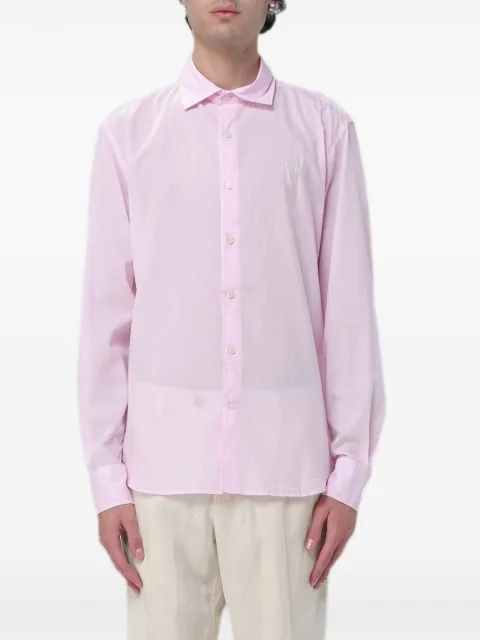 MC2 Saint Barth Chemise embroidered-logo shirt Pink LCM0001