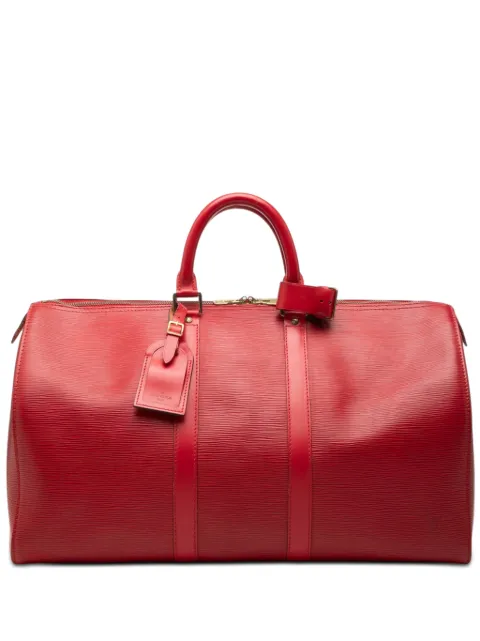 Louis Vuitton Pre-Owned 1995 Epi Keepall 45 travel bag Red PA1NXQAPJZLG1YNI