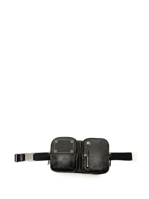 Gucci Pre-Owned 2000-2015 Leather Hysteria belt bag Black JB8R6N3HJXK92TIS