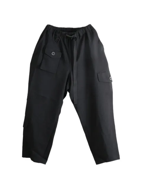 Y-3 sport uniform tapered pants Black KS3863