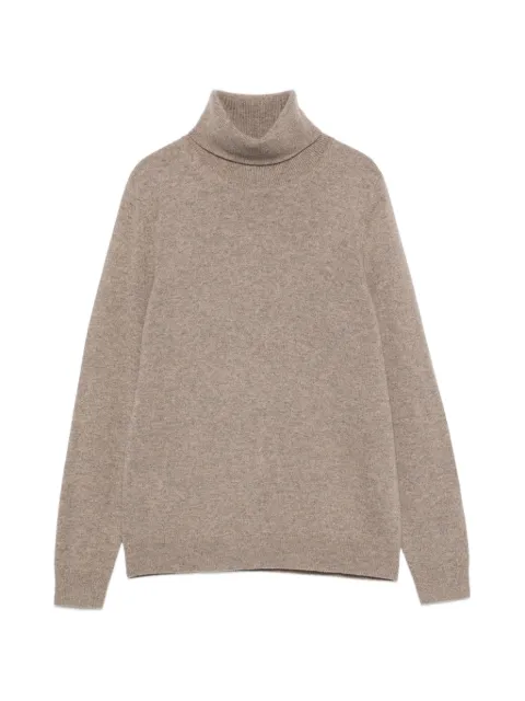 BOMPARD long-sleeve roll-neck sweater Brown MO7