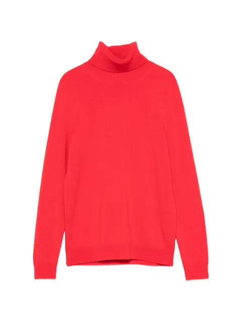 BOMPARD roll-neck cashmere sweater Red MO7