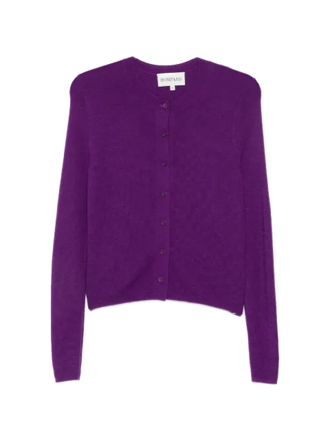 BOMPARD long-sleeves cardigan Purple MO3462