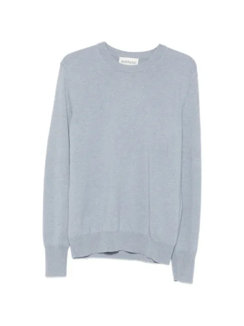 BOMPARD cashmere crew-neck knit Blue MO10N