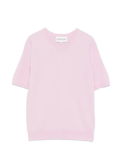 BOMPARD short-sleeved cashmere jumper Pink MO15N