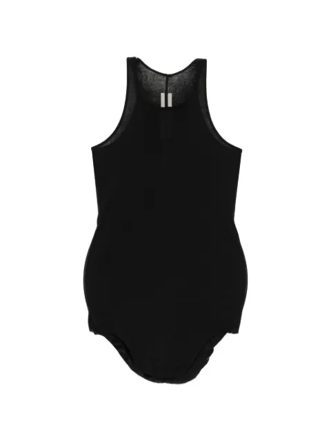 Rick Owens ribbed-knit tank top Black RP02F5101MR