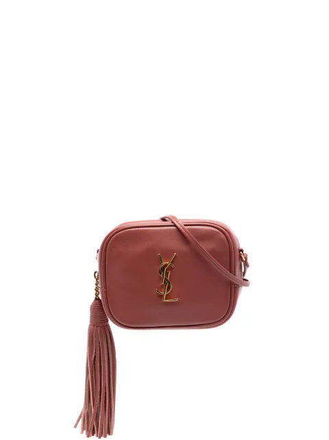 Saint Laurent Pre-Owned 2010-2026 Calfskin Monogram Blogger Bag crossbody bag Red UGUTPR9DJAU1HJEB