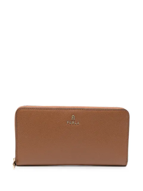 Furla Camelia logo-plaque leather wallet Brown WP00322ARE00003B001007