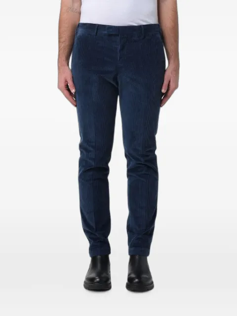 PT Torino corduroy chino trousers Blue COASMAZ00CL1TU87