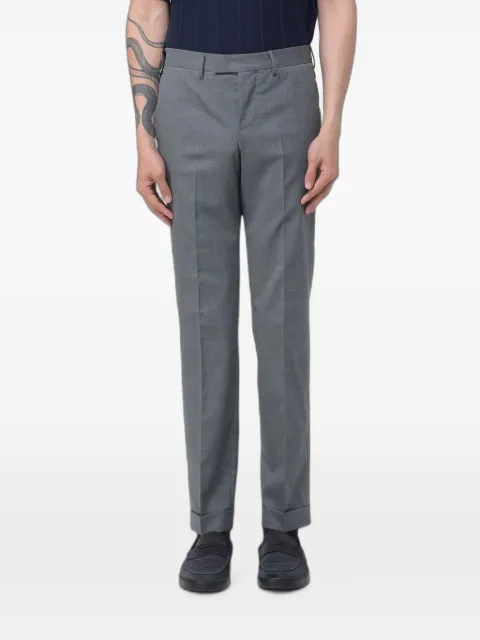 PT Torino tailored pressed-crease trousers Grey COAFMAZ00CL1VD09