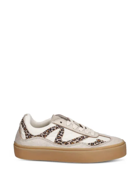 Inuikii leopard-print paneled sneakers Neutrals 10010010481953