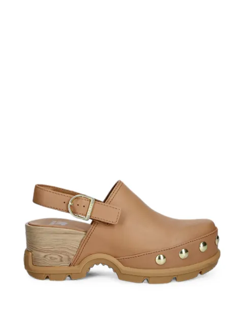 SOREL studded slingback mules Brown 2113151