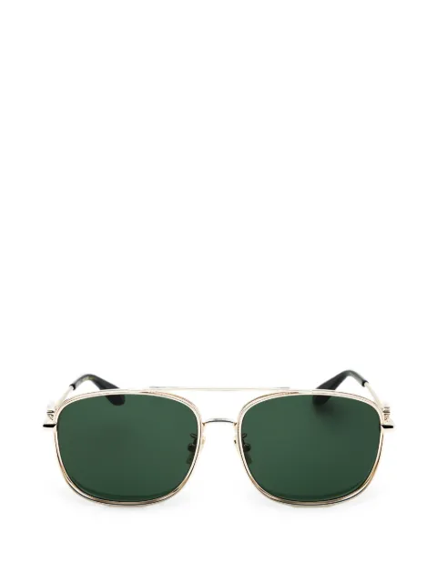 Roberto Cavalli geometric-frame sunglasses Gold SRC059M0594