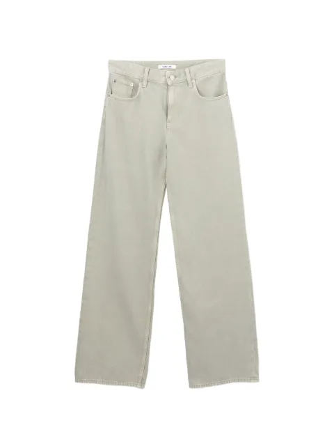 Helmut Lang classic five pockets wide-leg jeans Grey HLXJN202GL8XRGRL026