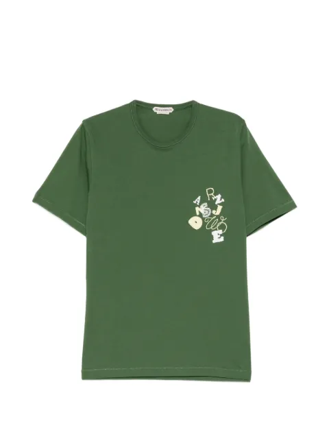 JW Anderson scattered letters T-shirt Green JT0346PG1937