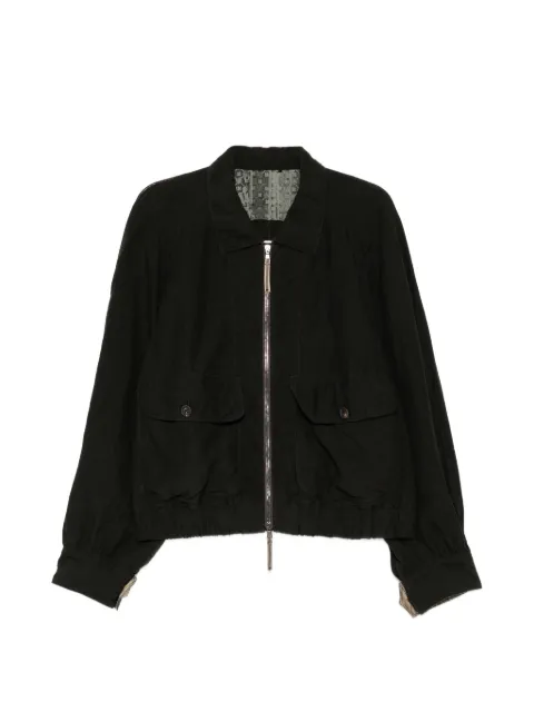 Ziggy Chen zip-up jacket Black 0M262091104