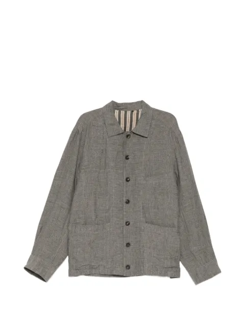 Ziggy Chen button-up shirt Grey 0M262091302