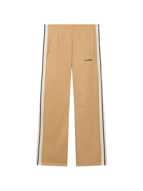Palm Angels logo-print side-stripe track pants Neutrals PAMCJ05F26FB016310