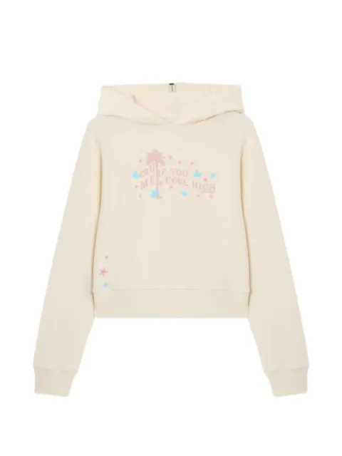 Palm Angels Feel High regular hoodie Neutrals PAWBB03F26FL010384