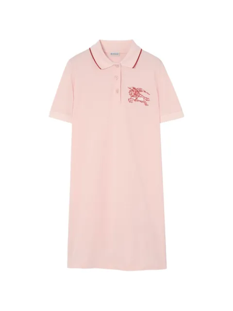 Burberry heart Knight cotton polo shirt dress Pink 8130178