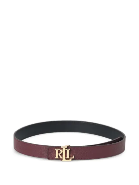 Lauren Ralph Lauren reversible logo-plaque belt Red 412P06812001